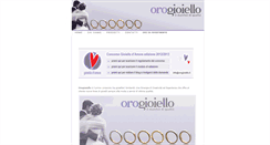 Desktop Screenshot of orogioiello.it