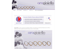 Tablet Screenshot of orogioiello.it